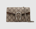 Gucci Dionysus Mini Bag – GG Supreme Canvas & Taupe Suede