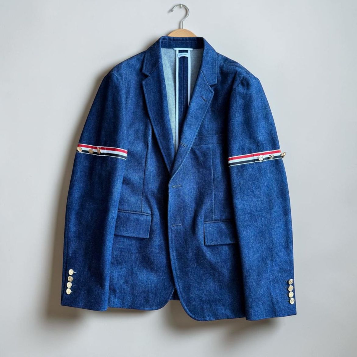 Thom Browne Classic Unconstructed Sport Coat L