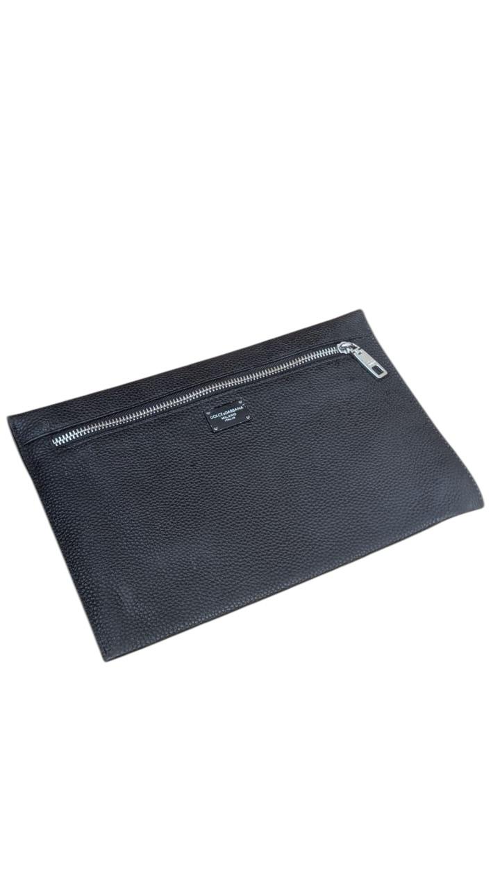 Dolce&Gabbana Logo calfskin pouch