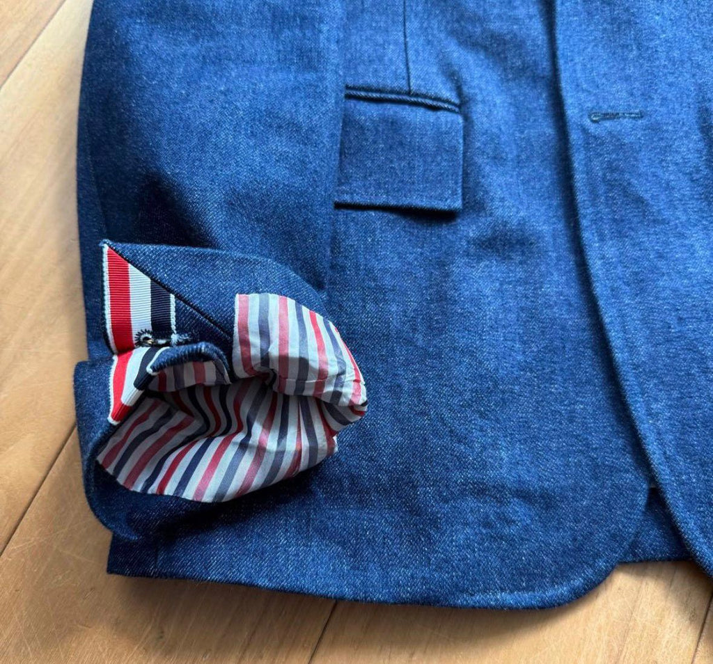 Thom Browne Classic Unconstructed Sport Coat L