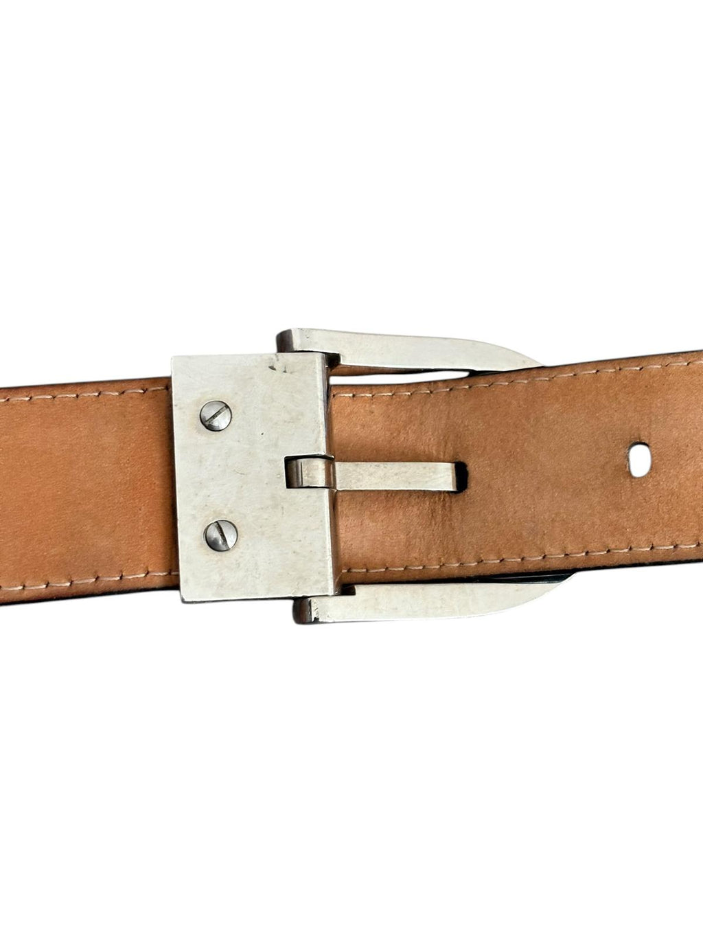 Louis Vuitton Taiga Leather Belt – Black, Size 38/95
