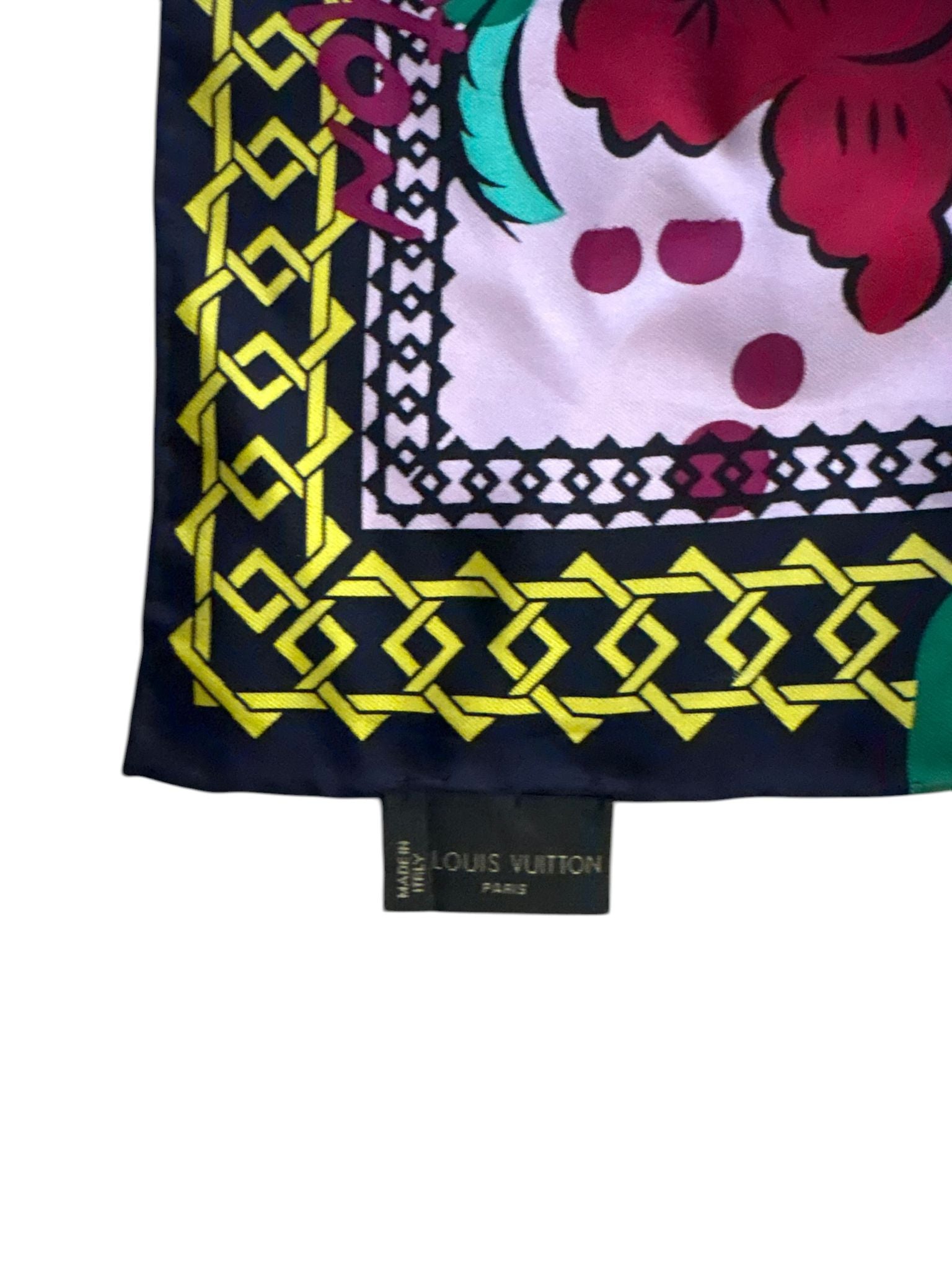 Louis Vuitton & Aiko 2013 Limited Japanese Kimonos Artist Scarf Silk Shawl, Mint!