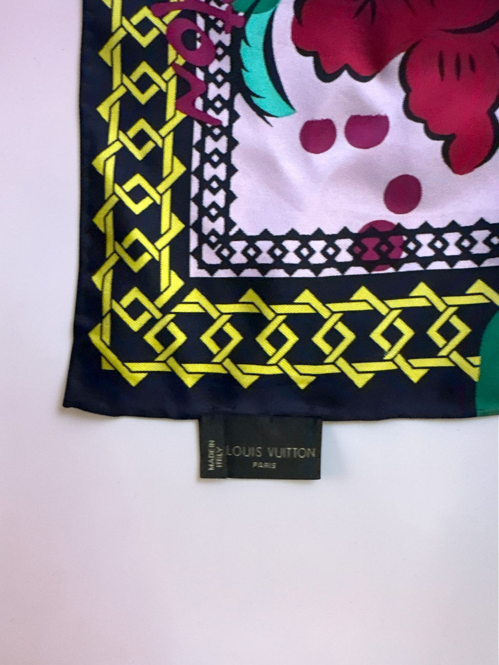 Louis Vuitton & Aiko 2013 Limited Japanese Kimonos Artist Scarf Silk Shawl, Mint!
