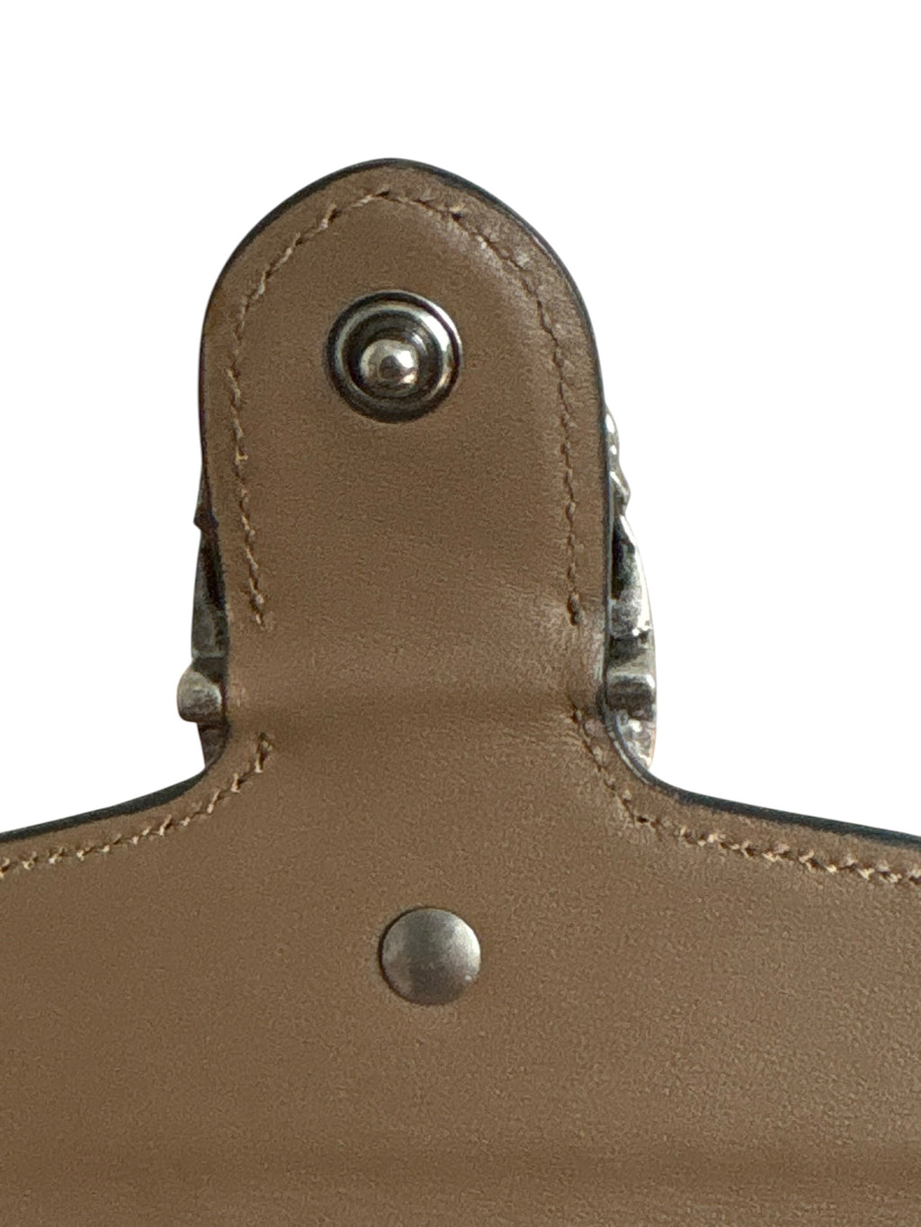 Gucci Dionysus Mini Bag – GG Supreme Canvas & Taupe Suede