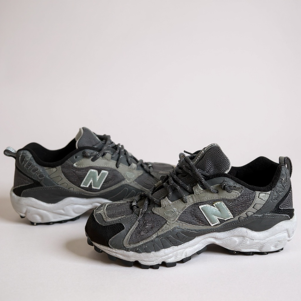New Balance 703 Trail Running Sneakers – Grey & Black