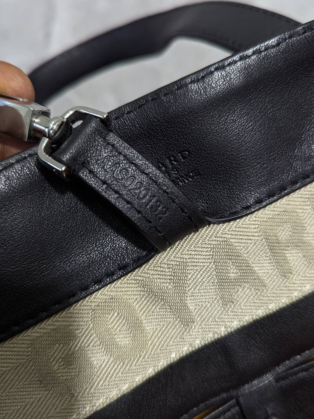 Goyard Voltaire Tote PM — Black Goyardine