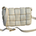 Bottega Veneta Padded Cassette Bag — Cream