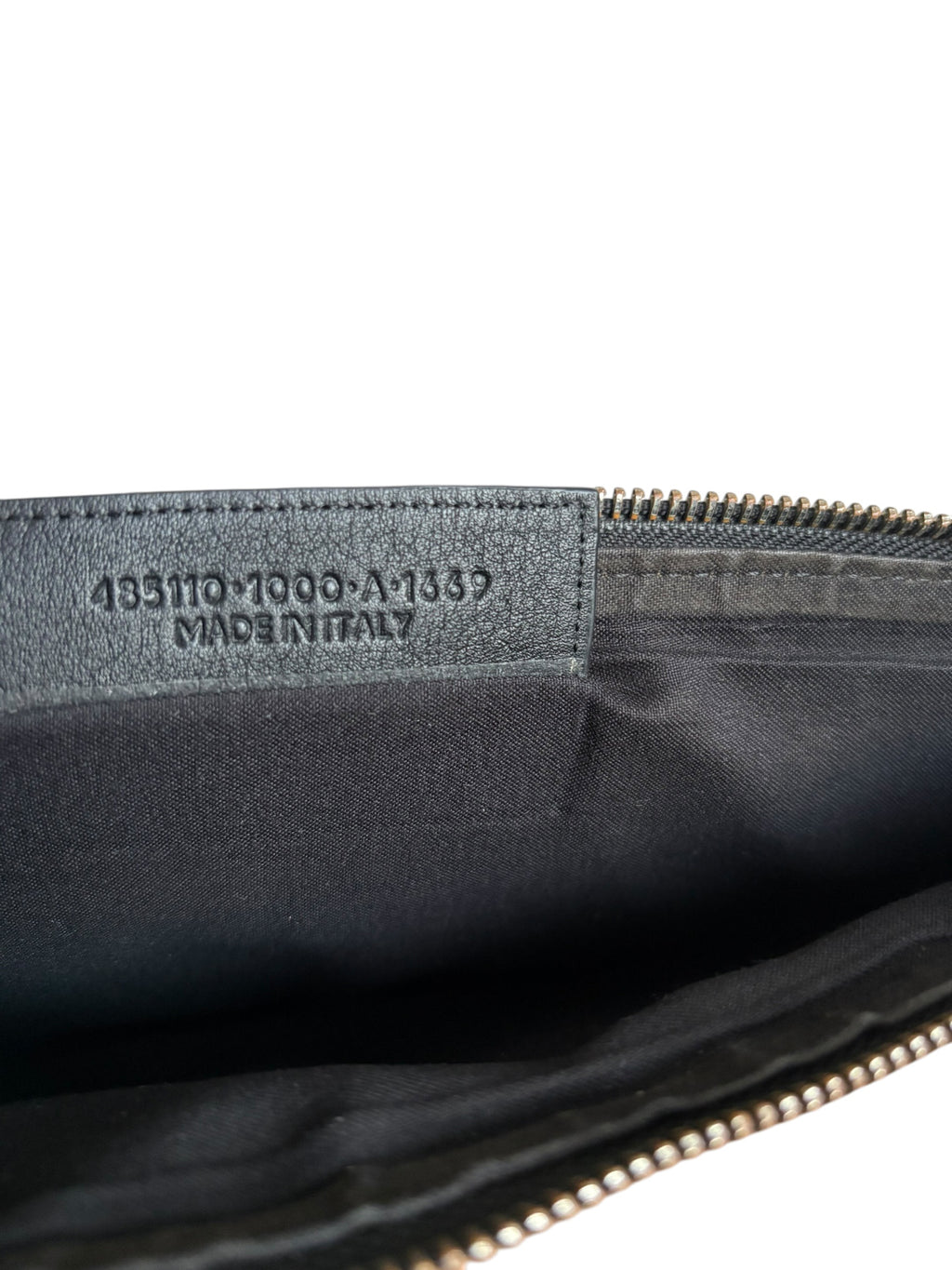 Balenciaga Everyday Clutch in Black Leather