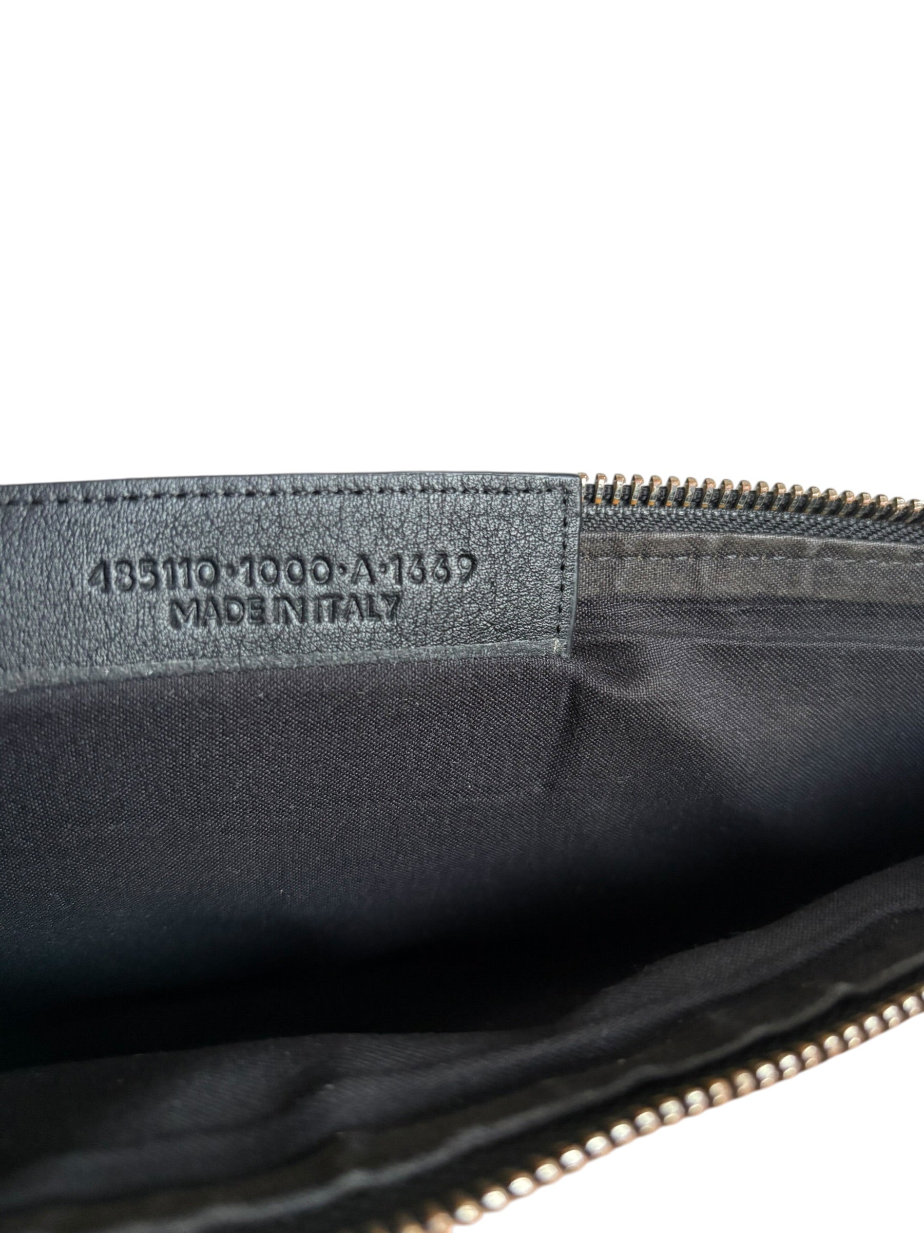 Balenciaga Everyday Clutch in Black Leather