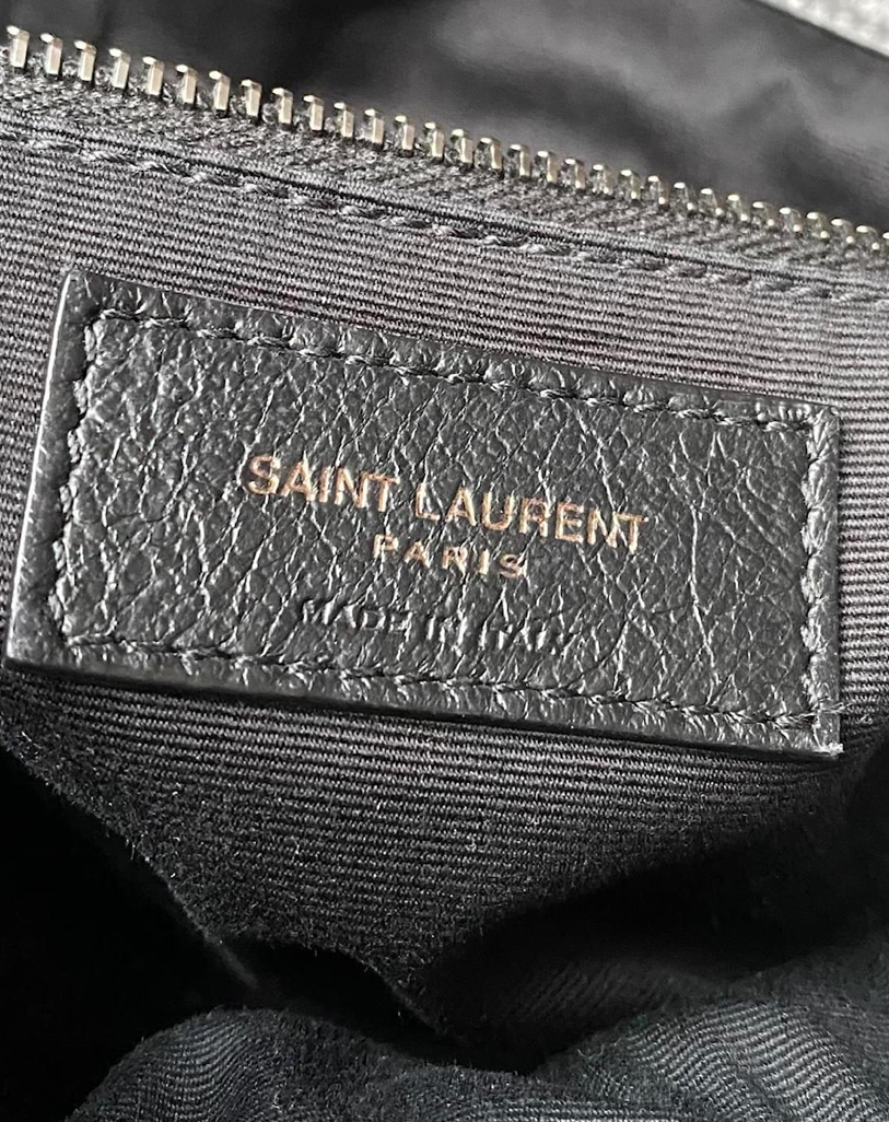 Saint Laurent Niki Shopping Tote — Grey