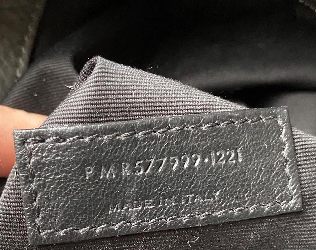 Saint Laurent Niki Shopping Tote — Grey