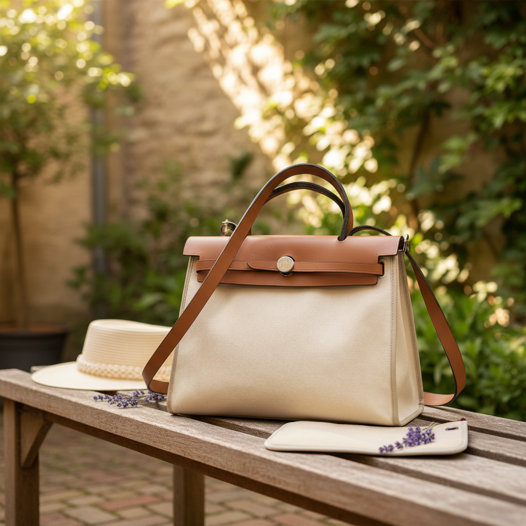 Hermès Herbag Zip 31 editorial product photo