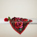 Louis Vuitton x Stephen Sprouse Roses Monogram Silk Scarf editorial product photo